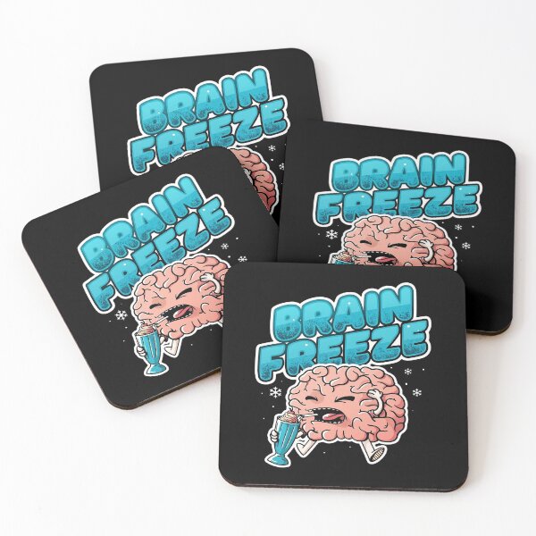 Item preview, Brain Freeze Cute Brain Halloween designed and sold by MagiCatsophia.
