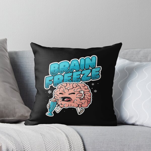 Item preview, Brain Freeze Cute Brain Halloween designed and sold by MagiCatsophia.