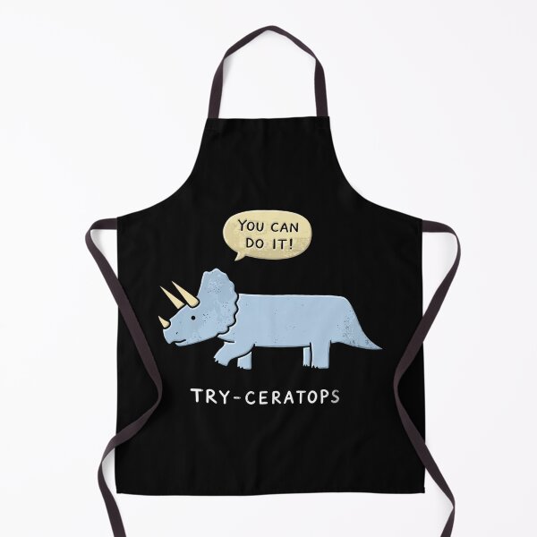 Item preview, Triceratops - You Can Do It! - Try-Ceratops designed and sold by theandroidvivz.