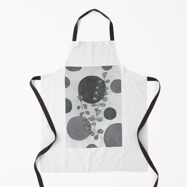 Item preview, Polkadot Eucalyptus Greyscale designed and sold by Beaver Detail.