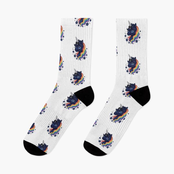 Item preview, Rainbow Galaxy Unicorn | Colorful Midnight Unicorn With Stars designed and sold by HealingEraInk.