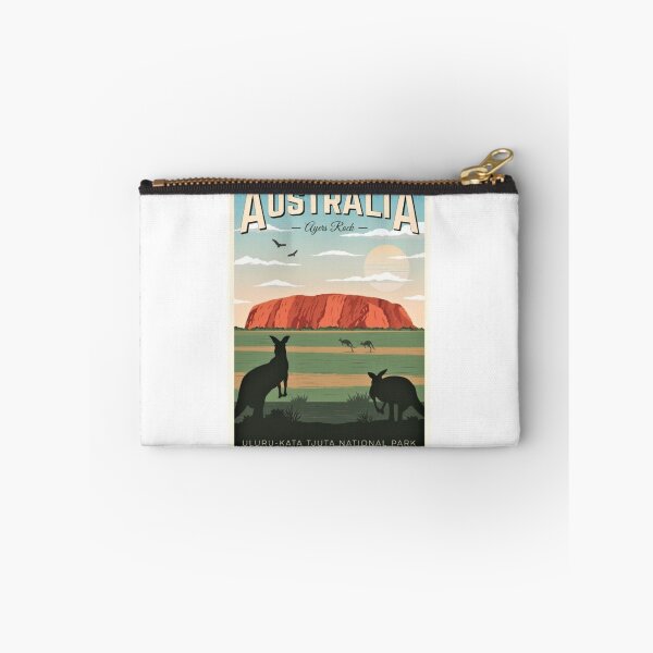 Item preview, Natural Grandeur and Adventure Spirit – Australia Uluru Travel Poster designed and sold by WATEKE.