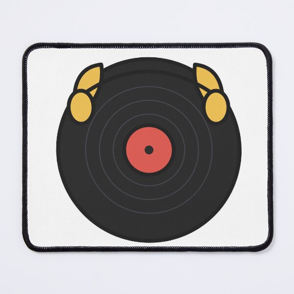 Item preview, Vinyl Record and Headphones Sticker designed and sold by BYyass25.