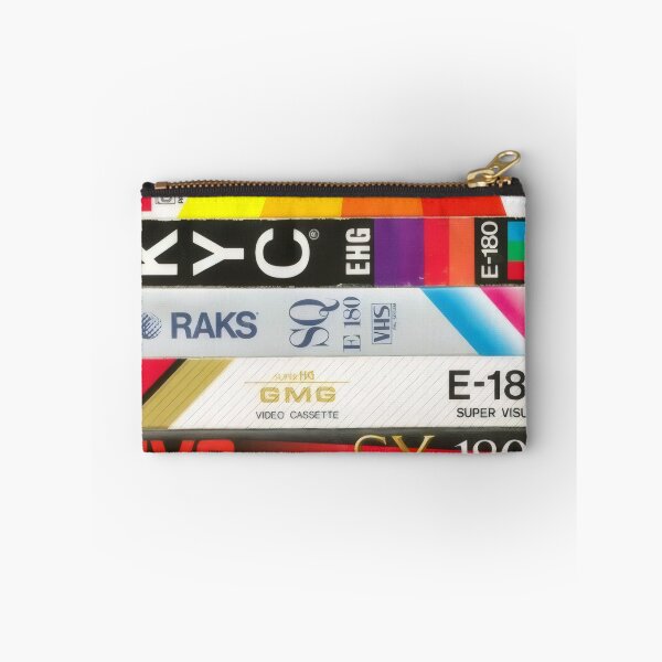 Item preview, Vintage VHS Tape Spine Stack Graphic - Retro Analog Video Cassette Poster designed and sold by Billy Morfo™.