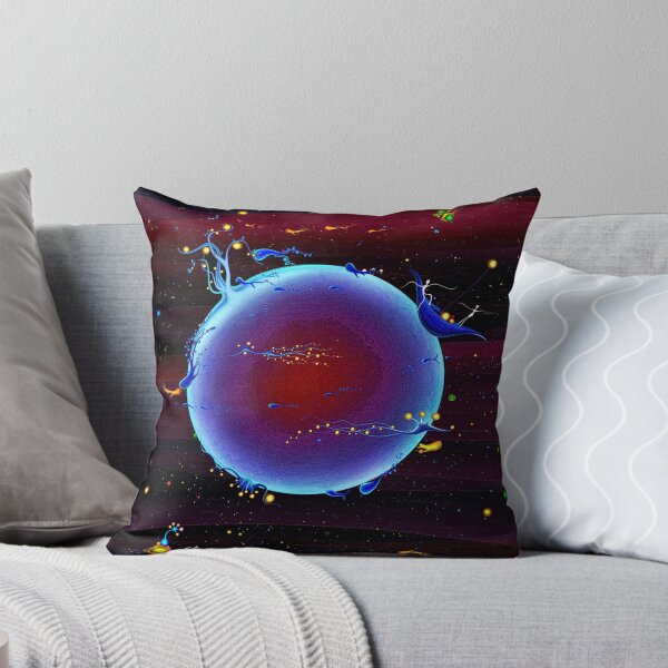 Item preview, Celestial Space Art Blue Planet - Cosmic Dreamscape Universe designed and sold by Ofir mor.