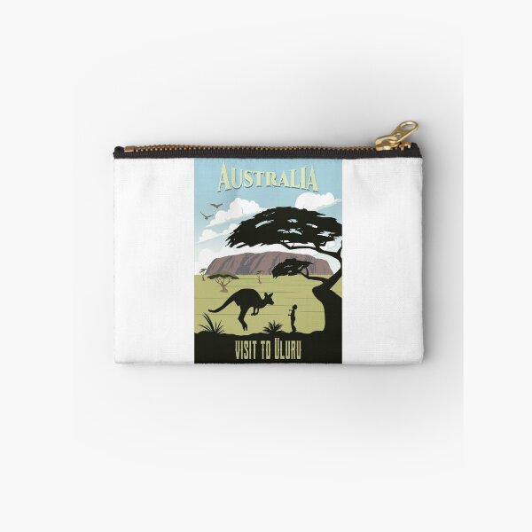 Item preview, Serene Outback and Wildlife Connection – Visit to Uluru Poster designed and sold by WATEKE.