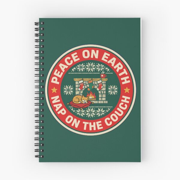 Item preview, Peace On Earth Couch Nap Retro Badge designed and sold by DripCultureLab.