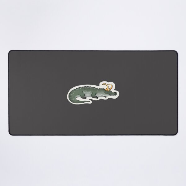 Item preview, Never Smile at a Lokidile Funny Dinosaur Cartoon Design designed and sold by VegardHeyerdahl.