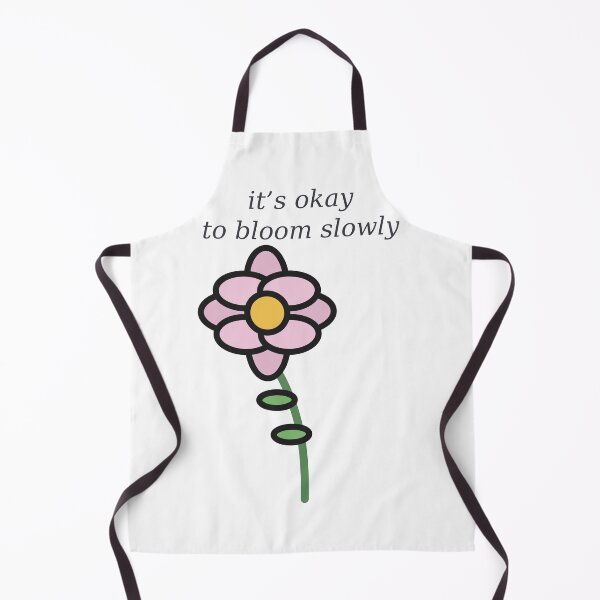 Item preview, It's Okay to Bloom Slowly Flower Sticker designed and sold by BYyass25.