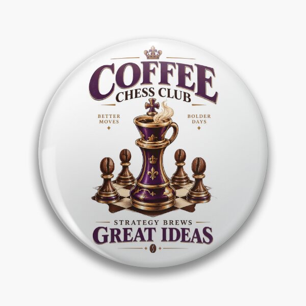 Item preview, Coffee Chess Club Strategy Brews designed and sold by Sovereign Supply Co..
