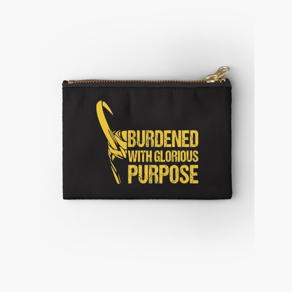 Item preview, Burdened with Glorious Purpose Inspirational Quote Design designed and sold by VegardHeyerdahl.