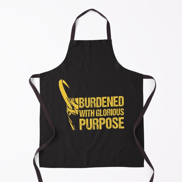 Item preview, Burdened with Glorious Purpose Inspirational Quote Design designed and sold by VegardHeyerdahl.