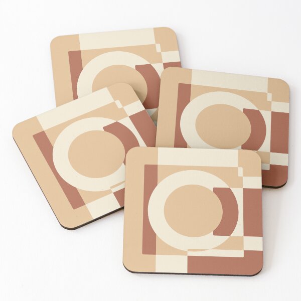 Item preview, Terracotta geometric overlay designed and sold by PatternDesign01.