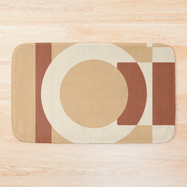 Item preview, Terracotta geometric overlay designed and sold by PatternDesign01.