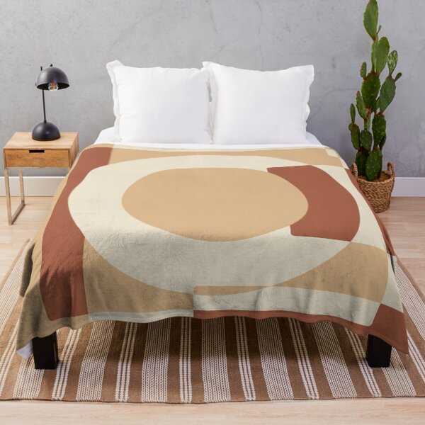 Item preview, Terracotta geometric overlay designed and sold by PatternDesign01.