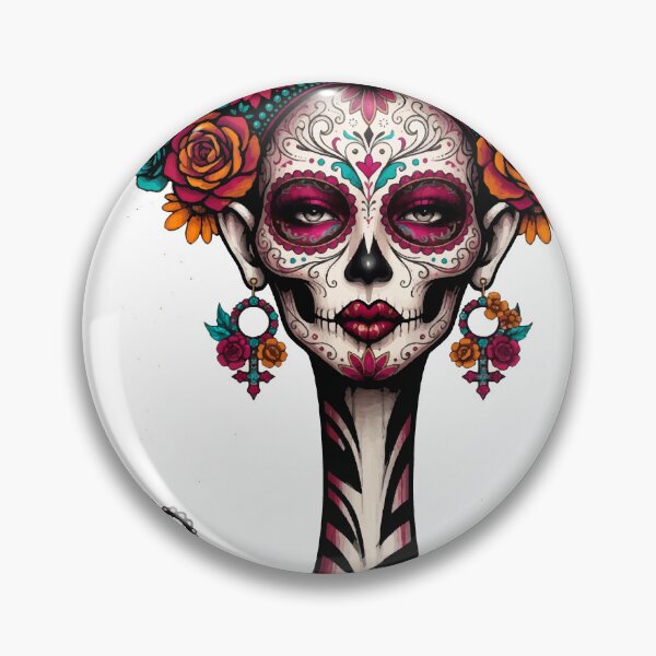 Item preview, Catrina Crown | Vintage Day of the Dead Tarot Art designed and sold by  Ojo de Lilith.