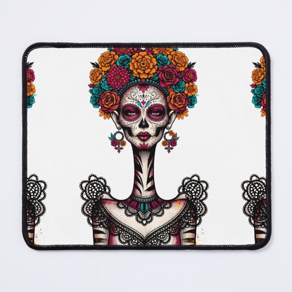 Item preview, Catrina Crown | Vintage Day of the Dead Tarot Art designed and sold by Ojo de Lilith.