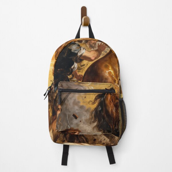 Item preview, Rearing Bay Horse Classical Painting designed and sold by Simple Life & KAMOCHI.