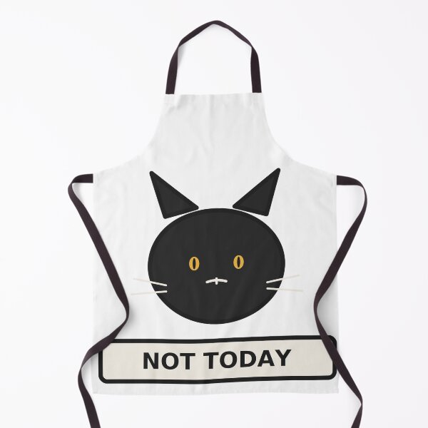 Item preview, Sassy Black Cat Not Today Sticker designed and sold by BYyass25.