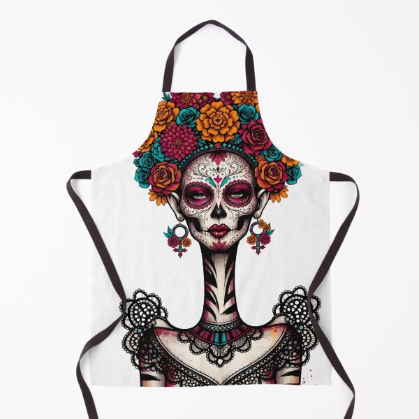 Item preview, Catrina Crown | Vintage Day of the Dead Tarot Art designed and sold by  Ojo de Lilith.