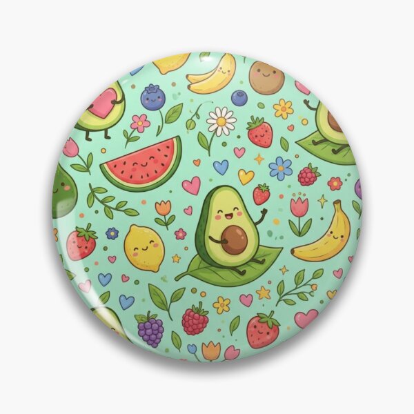 Artikelvorschau, Nahtloses Muster mit niedlicher Avocado-Frucht entworfen und verkauft von ShivCraftStudio.