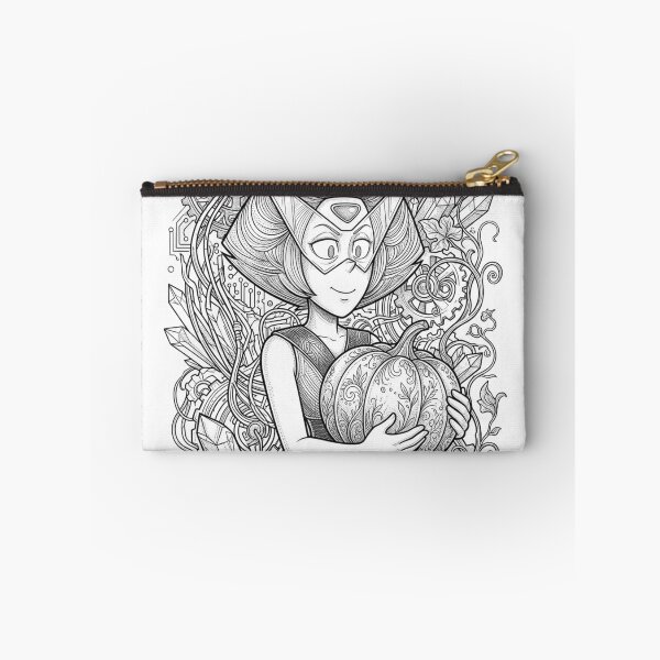 Item preview, Peridot & Pumpkin Tech Circuitry Botanical Fine Line Art⁠ designed and sold by 0Zetgest.