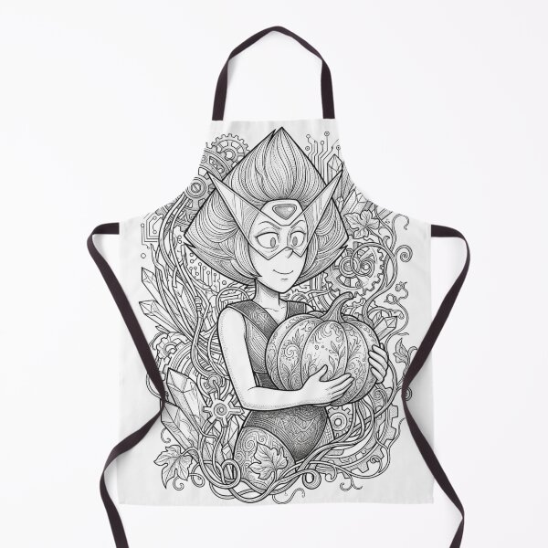 Item preview, Peridot & Pumpkin Tech Circuitry Botanical Fine Line Art⁠ designed and sold by 0Zetgest.