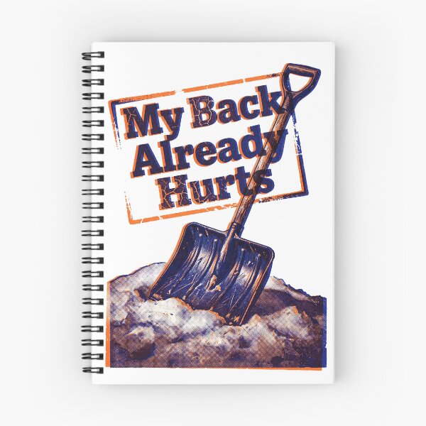 Item preview, Funny Snow Shovel Nor'easter Risograph Art designed and sold by AURA Vibes.