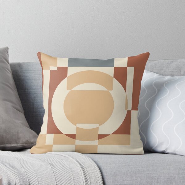 Item preview, Terracotta geometric blocks designed and sold by PatternDesign01.