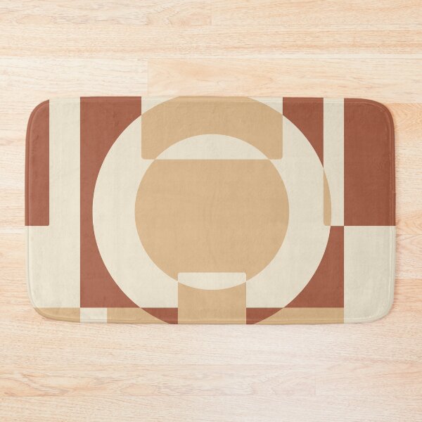 Item preview, Terracotta geometric blocks designed and sold by PatternDesign01.