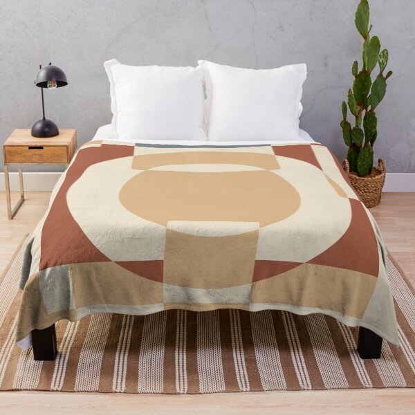 Item preview, Terracotta geometric blocks designed and sold by PatternDesign01.