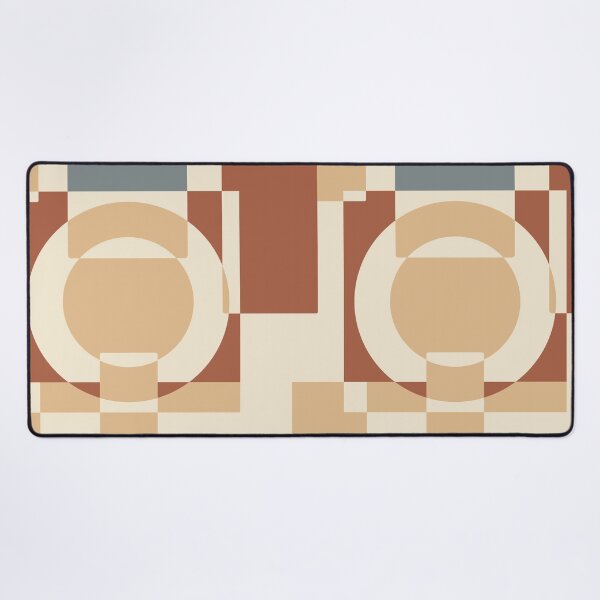 Item preview, Terracotta geometric blocks designed and sold by PatternDesign01.