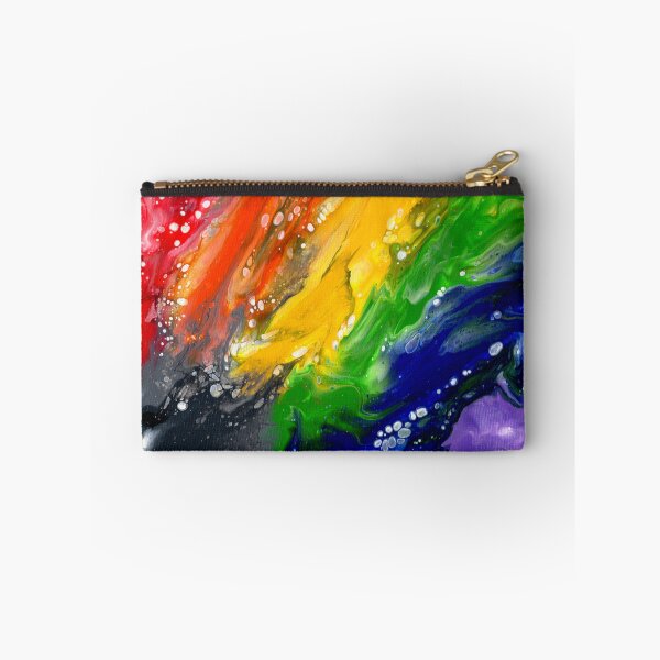 Item preview, Rainbow Pride Flag Fluid Art designed and sold by TheWonkyZebra.