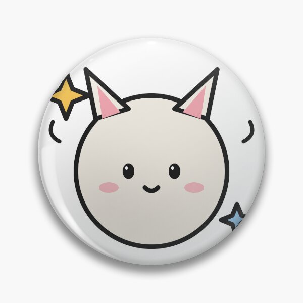 Item preview, Kawaii Cat with Stars Sticker designed and sold by BYyass25.