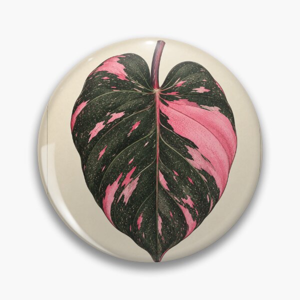 Item preview, Philodendron Pink Princess Botanical Print designed and sold by FunkyMonkeys1.