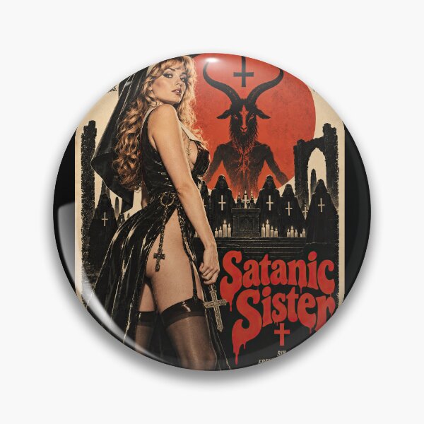 Item preview, Satanic Sister – Sin Frees the Soul designed and sold by obstinator.