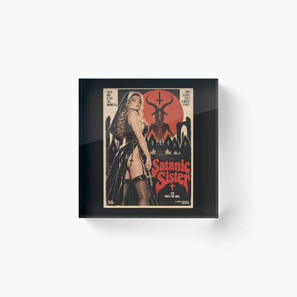 Item preview, Satanic Sister – Sin Frees the Soul designed and sold by obstinator.