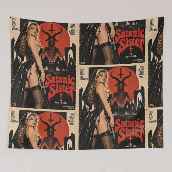 Item preview, Satanic Sister – Sin Frees the Soul designed and sold by obstinator.