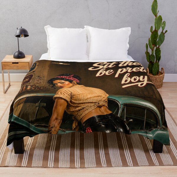 Item preview, Sit There, Be Pretty Boy – Retro Garage Pinup designed and sold by obstinator.