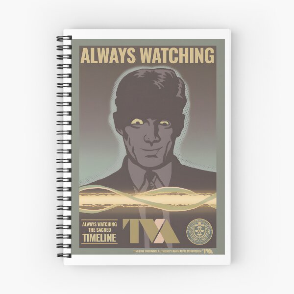 Item preview, Loki TVA Inspired Design Featuring Time Variance Authority Theme designed and sold by VegardHeyerdahl.