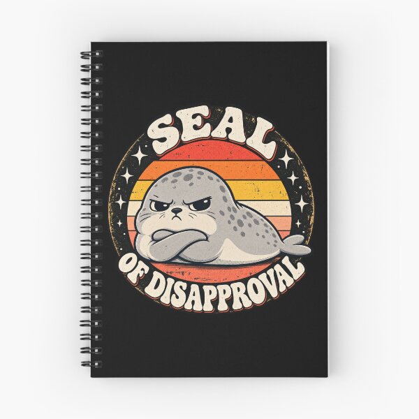 Item preview, Retro Seal of Disapproval designed and sold by Gabriela Mihai.