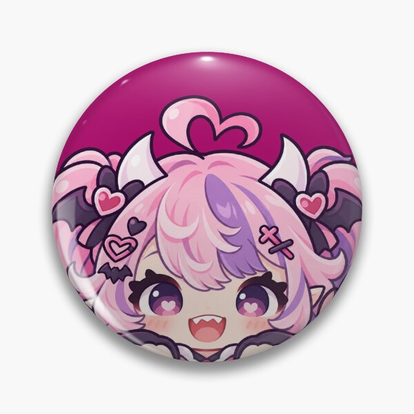 Artikelvorschau, Ironmouse Vtuber Hai-Guck-Emote entworfen und verkauft von Little Tide Studio.