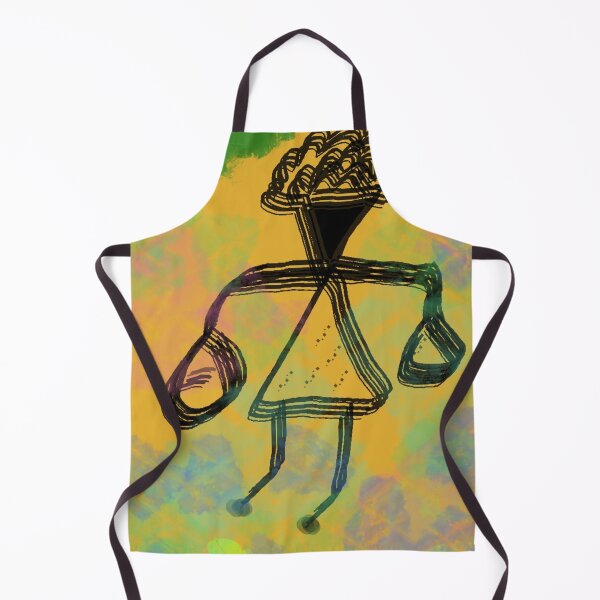 Item preview, Colorful Tribal Art Fusion Illustration designed and sold by AWADHESH CHAURASIA.