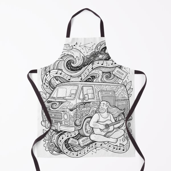 Item preview, ⁠Greg Universe & Cosmic Van Retro Wave Fine Line Art⁠   designed and sold by 0Zetgest.