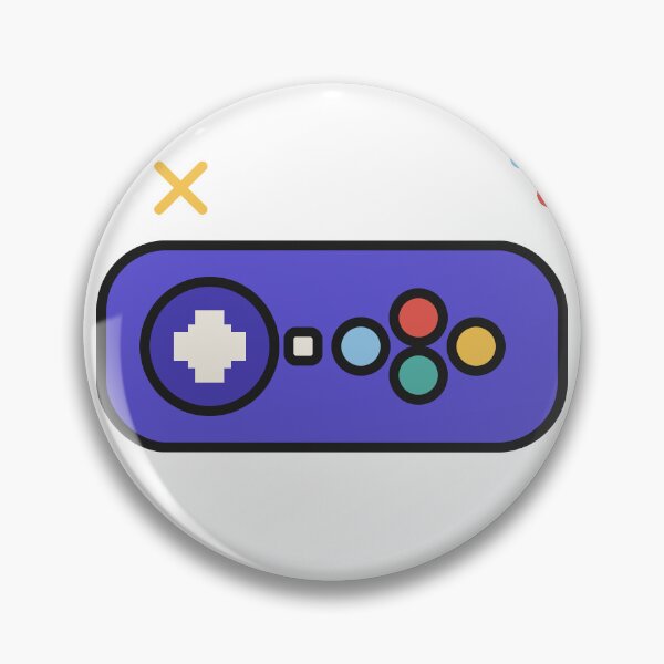 Item preview, Retro Pixel Game Controller Sticker designed and sold by BYyass25.