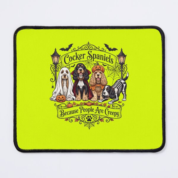 Item preview, Cocker Spaniels Because People are Creepy designed and sold by Designart68.