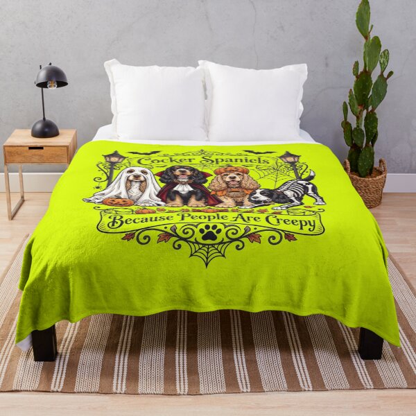 Artikelvorschau, Cocker Spaniels, weil Menschen gruselig sind entworfen und verkauft von Designart68.