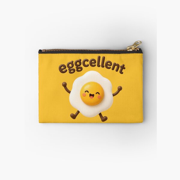 Item preview, Eggcellent | Cute Fried Egg Kawaii Character | Funny Breakfast Food Pun designed and sold by Eathusiast.
