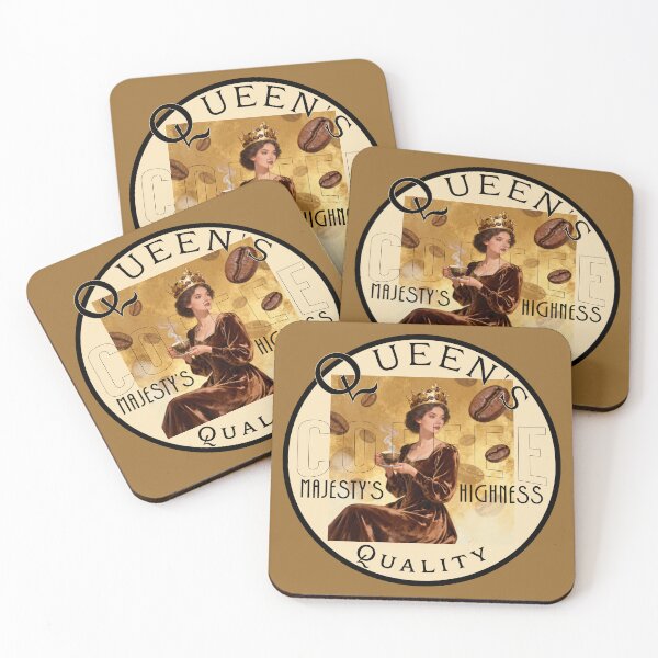 Item preview, QUEEN'S COFFEE designed and sold by BabaSoti.