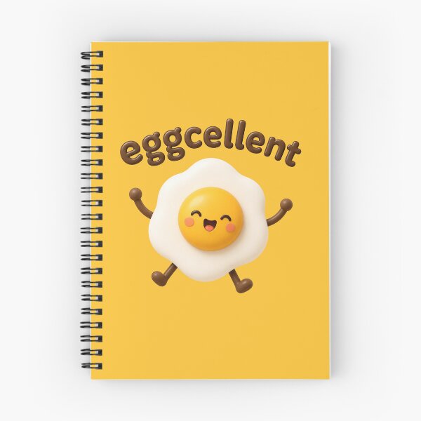 Item preview, Eggcellent | Cute Fried Egg Kawaii Character | Funny Breakfast Food Pun designed and sold by Eathusiast.